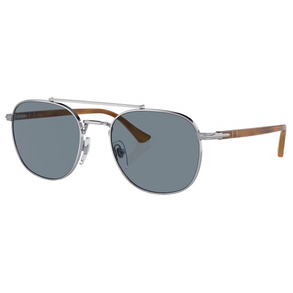 Persol - PO1006S - Silver / Light Blue - Sunglasses - Persol Eyewear