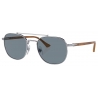 Persol - PO1006S - Argento / Azzurro - Occhiali da Sole - Persol Eyewear