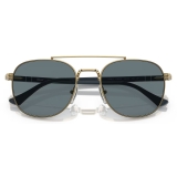 Persol - PO1006S - Gold / Dark Blue Polarized - Sunglasses - Persol Eyewear