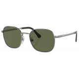 Persol - PO1009S - Gunmetal / Polar Green - Sunglasses - Persol Eyewear