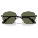 Persol - PO1009S - Gunmetal / Polar Green - Sunglasses - Persol Eyewear