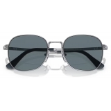 Persol - PO1009S - Silver / Dark Blue Polarized - Sunglasses - Persol Eyewear