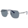Persol - PO1004S - Argento / Azzurro - Occhiali da Sole - Persol Eyewear