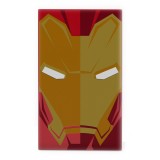 Tribe - Iron Man - Marvel - Caricabatteria Portatile USB - Power Bank - 4000 mAh - iPhone, iPad, Tablet, Smartphone