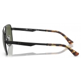 Persol - PO1004S - Nero Semi-Lucido / Polarizzata Verde - Occhiali da Sole - Persol Eyewear