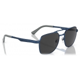 Persol - PO1004S - Blue / Dark Grey Polarized - Sunglasses - Persol Eyewear