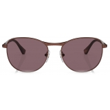 Persol - PO1002S - Shiny Brown / Dark Violet Polarized - Sunglasses - Persol Eyewear