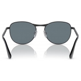 Persol - PO1002S - Nero Semi-Lucido / Polarizzata Blu Scuro - Occhiali da Sole - Persol Eyewear