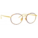 Linda Farrow - Occhiali da Vista Hoffman Oval in Tartaruga - LFL1034C3OPT - Linda Farrow Eyewear