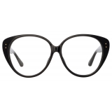 Linda Farrow - Katia Cat Eye Optical Glasses in Black - LFL1417C1OPT - Linda Farrow Eyewear