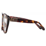 Linda Farrow - Occhiali da Vista Katia Cat Eye in Tartaruga - LFL1417C2OPT - Linda Farrow Eyewear