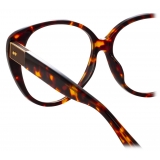 Linda Farrow - Occhiali da Vista Katia Cat Eye in Tartaruga - LFL1417C2OPT - Linda Farrow Eyewear