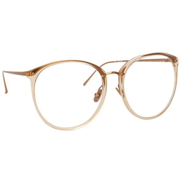 Linda Farrow - Kings Oversized Optical Glasses in Ash - LFL747C10OPT - Linda Farrow Eyewear