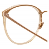 Linda Farrow - Kings Oversized Optical Glasses in Ash - LFL747C10OPT - Linda Farrow Eyewear