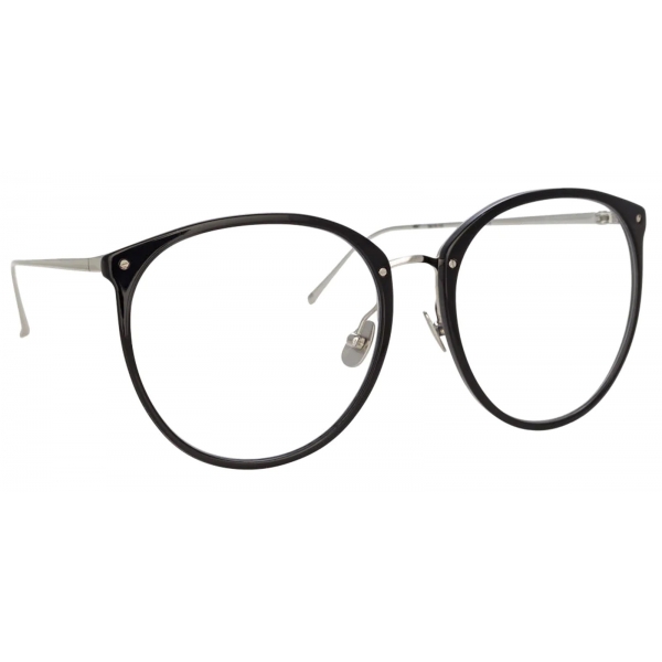 Linda Farrow - Kings Oversized Optical Glasses in Black - LFL747C8OPT - Linda Farrow Eyewear