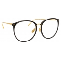 Linda Farrow - Kings Oversized Optical Glasses in Black - LFLC747C7OPT - Linda Farrow Eyewear