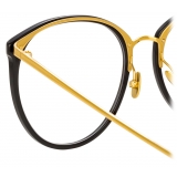 Linda Farrow - Kings Oversized Optical Glasses in Black - LFLC747C7OPT - Linda Farrow Eyewear