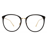 Linda Farrow - Kings Oversized Optical Glasses in Black - LFLC747C7OPT - Linda Farrow Eyewear