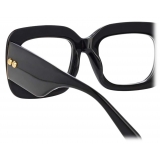 Linda Farrow - Occhiali da Vista Lavinia Rectangular in Nero - LFL995C6OPT - Linda Farrow Eyewear