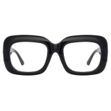 Linda Farrow - Occhiali da Vista Lavinia Rectangular in Nero - LFL995C6OPT - Linda Farrow Eyewear