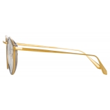 Linda Farrow - Occhiali da Vista Luis Oval in Oro Giallo Oro Bianco - LFL1224C4OPT - Linda Farrow Eyewear