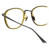 Linda Farrow - Maco Squared Optical Glasses in Nickel - LFL1220C4OPT - Linda Farrow Eyewear