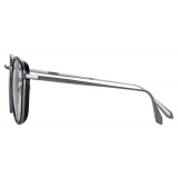 Linda Farrow - Occhiali da Vista Maco Squared in Oro Bianco - LFL1220C2OPT - Linda Farrow Eyewear