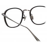 Linda Farrow - Occhiali da Vista Maco Squared in Oro Bianco - LFL1220C2OPT - Linda Farrow Eyewear