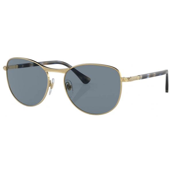 Persol - PO1002S - Gold / Blue Light - Sunglasses - Persol Eyewear