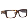 Linda Farrow - Occhiali da Vista Morrison Rectangular in Tartaruga - LFL1027C6OPT - Linda Farrow Eyewear