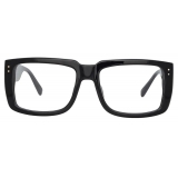 Linda Farrow - Morrison Rectangular Optical Glasses in Black - LFL1027C5OPT - Linda Farrow Eyewear