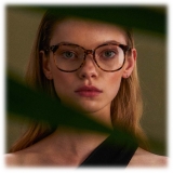 Linda Farrow - Palla D-Frame Optical Glasses in Tortoiseshell - LFL1277C5OPT - Linda Farrow Eyewear