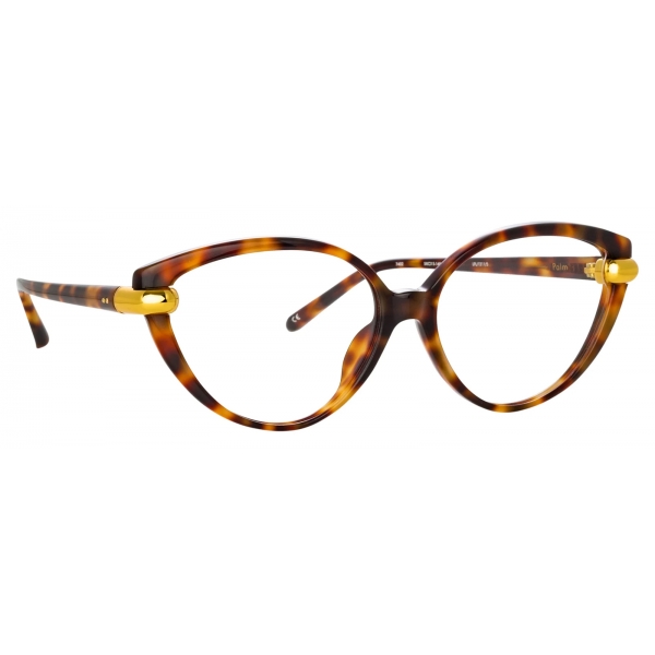 Linda Farrow - Palm Cat Eye Optical Glasses in Tortoiseshell - LFL1211C5OPT - Linda Farrow Eyewear