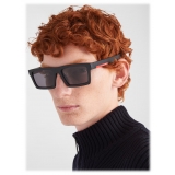 Prada - Prada Linea Rossa Impavid - Rectangular Sunglasses - Black - Prada Collection - Sunglasses - Prada Eyewear