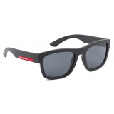 Prada - Prada Linea Rossa Active - Square Sunglasses - Black - Prada Collection - Sunglasses - Prada Eyewear