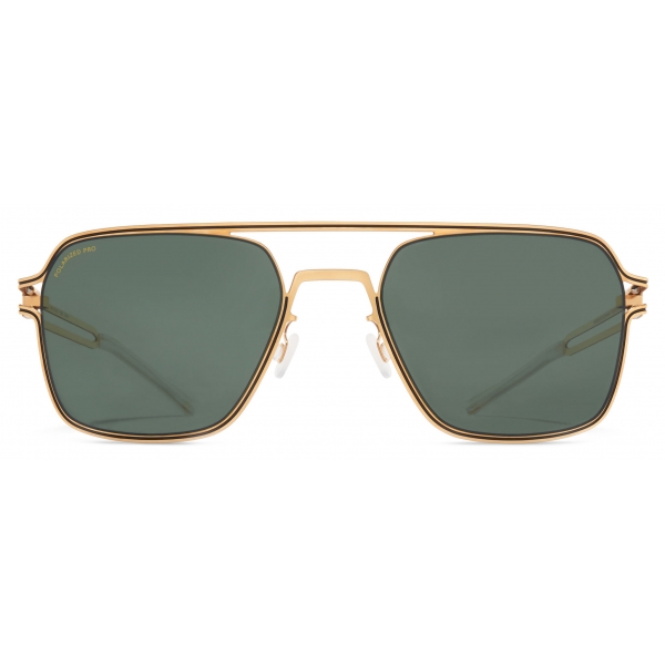 Mykita - Riku - No1 - Gold Black Green - Metal Collection - Sunglasses - Mykita Eyewear