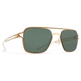 Mykita - Riku - No1 - Gold Black Green - Metal Collection - Sunglasses - Mykita Eyewear