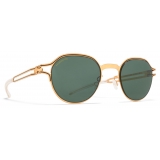 Mykita - Vaasa - No1 - Gold Black Green - Metal Collection - Sunglasses - Mykita Eyewear