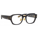 Linda Farrow - Occhiali da Vista Ramon Rectangular in Nero - LFL901C11OPT - Linda Farrow Eyewear