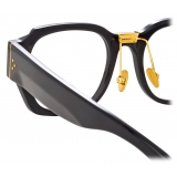 Linda Farrow - Ramon Rectangular Optical Glasses in Black - LFL901C11OPT - Linda Farrow Eyewear