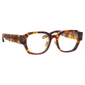 Linda Farrow - Ramon Rectangular Optical Glasses in Tortoiseshell - LFL1270C5OPT - Linda Farrow Eyewear