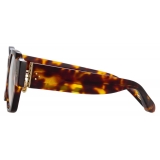 Linda Farrow - Occhiali da Vista Ramon Rectangular in Tartaruga - LFL1270C5OPT - Linda Farrow Eyewear