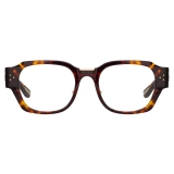 Linda Farrow - Occhiali da Vista Ramon Rectangular in Tartaruga - LFL1270C5OPT - Linda Farrow Eyewear