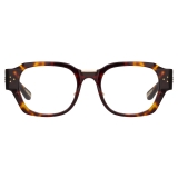 Linda Farrow - Ramon Rectangular Optical Glasses in Tortoiseshell - LFL1270C5OPT - Linda Farrow Eyewear