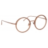 Linda Farrow - Occhiali da Vista Tracy Round in Visone - LFL239C16OPT - Linda Farrow Eyewear