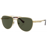 Persol - PO1003S - Gold / Green - Sunglasses - Persol Eyewear