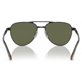 Persol - PO1003S - Nero Semi-Lucido / Polarizzata Verde - Occhiali da Sole - Persol Eyewear
