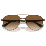 Persol - PO1003S - Shiny Brown / Gradient Brown - Sunglasses - Persol Eyewear