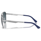 Persol - PO1003S - Argento / Polarizzata Blu - Occhiali da Sole - Persol Eyewear