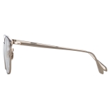 Linda Farrow - Occhiali da Vista Xate Rectangular in Marrone - LFL1235C3OPT - Linda Farrow Eyewear